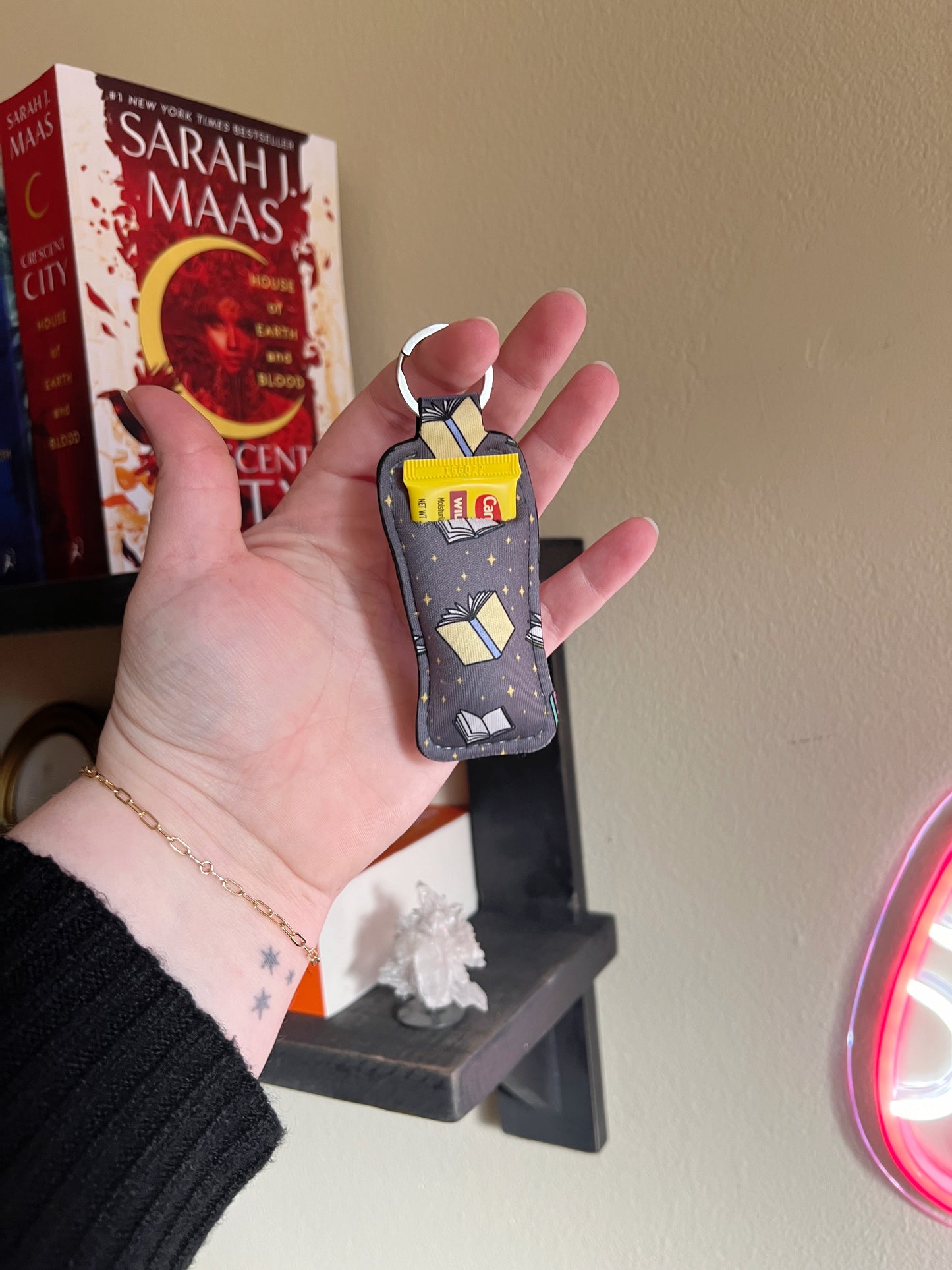 Book Lovers Chapstick Holder