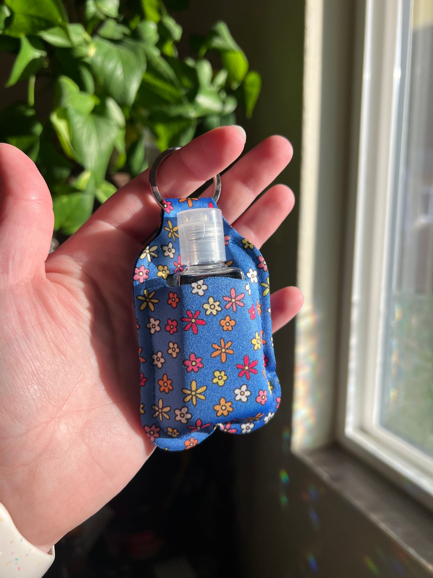 Flowers At Dusk Sanitizer Keeper