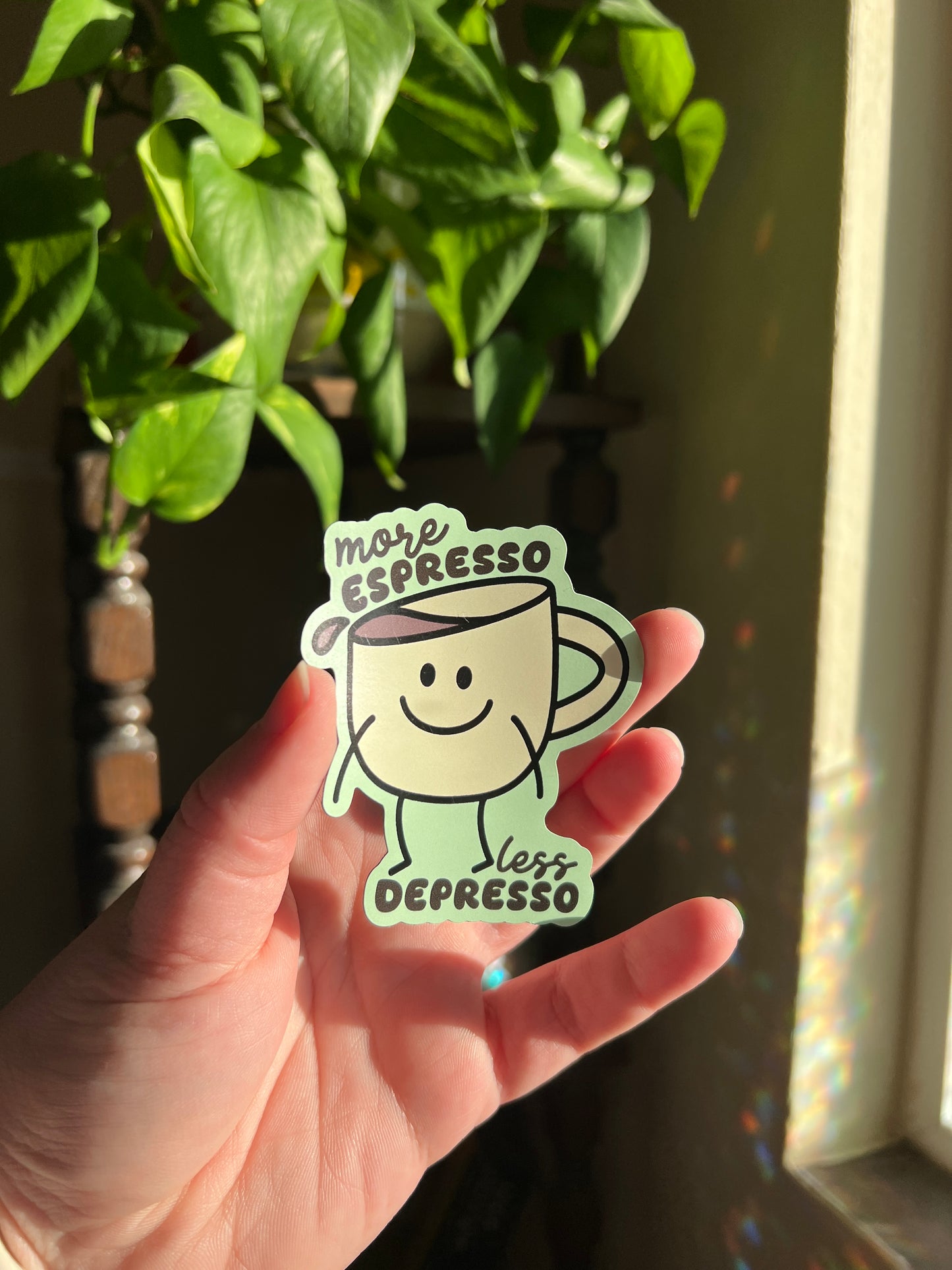 More Espresso Less Depresso Magnet