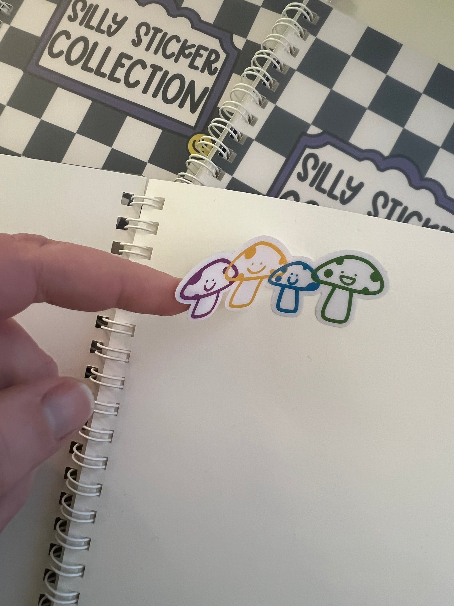 Silly Sticker Collection Keeper - Sticker Release Page Notebooks
