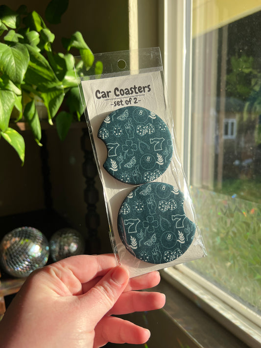 Lucky Car Coasters