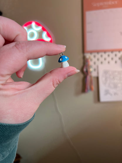 Mini Mushroom Charms
