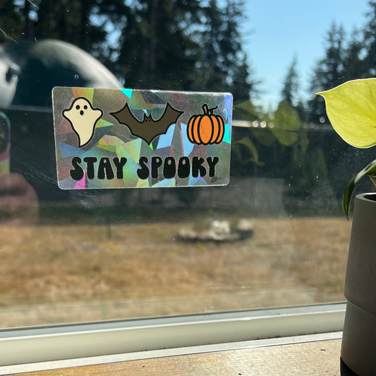 Stay Spooky Sun Catcher