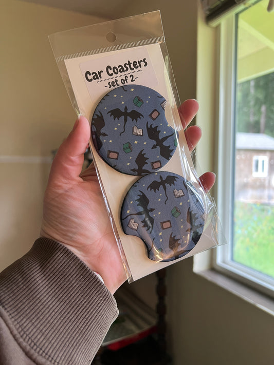 Dragon Car Coasters